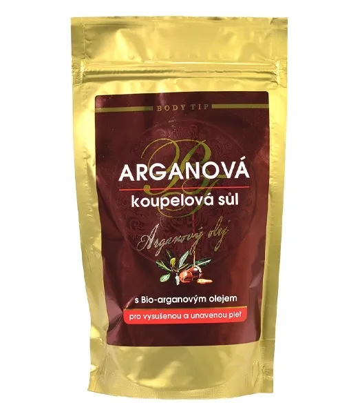 Sůl do koupele s BIO arganovým olejem Body Tip 300g