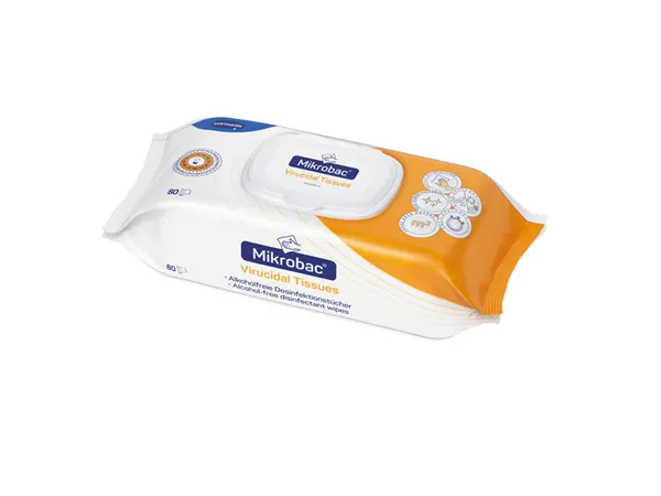 Mikrobac Virucidal Tissues 100 x 200 mm