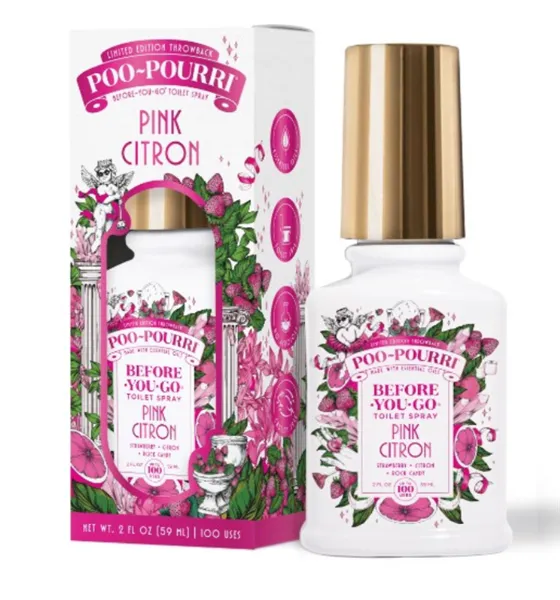 Poo-Pourri Pink Citron Toaletní sprej, 59ml