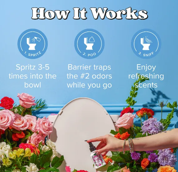 Poo-Pourri Pink Citron Toaletní sprej, 59ml