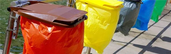 Pytel 50 mi, 80 L, modrý, 55 x 100 cm, LDPE, recyklovaný