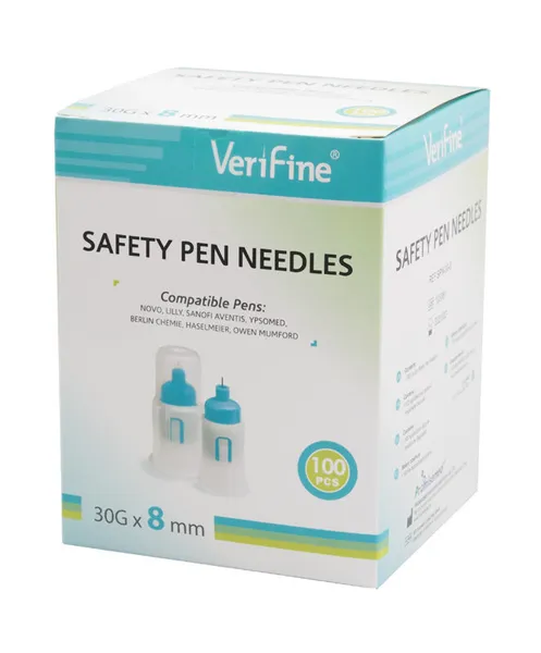 Jehly bezpečnostní 8 pro všechna inz. pera 30G x 8 mm 