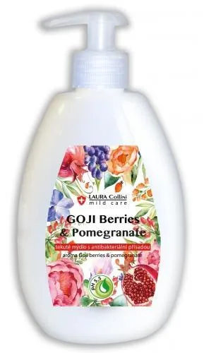 Tekuté mýdlo Goji berries& pomegranate s antibak. přísadou 500 ml