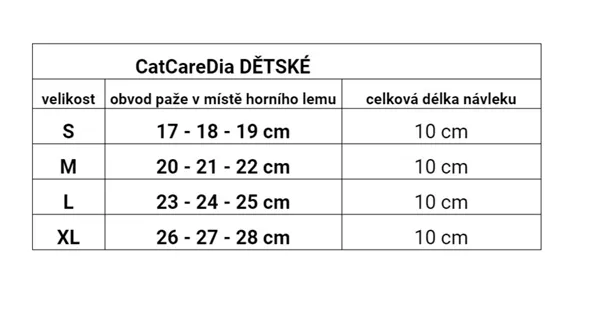 Fixační návlek vel. L na dia senzor dětský nanoAg tělový