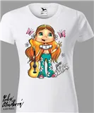 DIA triko Hippie vel. 104-110 cm/ 3-4 roky, bílá