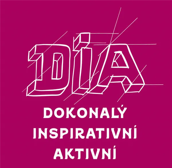 DIA triko Hippie vel. XL, purpurová