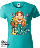 DIA triko Hippie vel. XL, světlý tyrkys