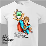 DIA triko Dia táta vel. L, bílá, pánské