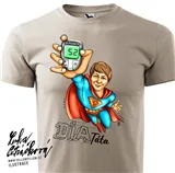 DIA triko Dia táta vel. L, šedá, pánské
