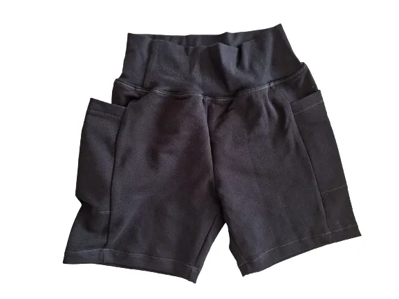 DIA kraťasy na pumpičku černé Unisex 98/104