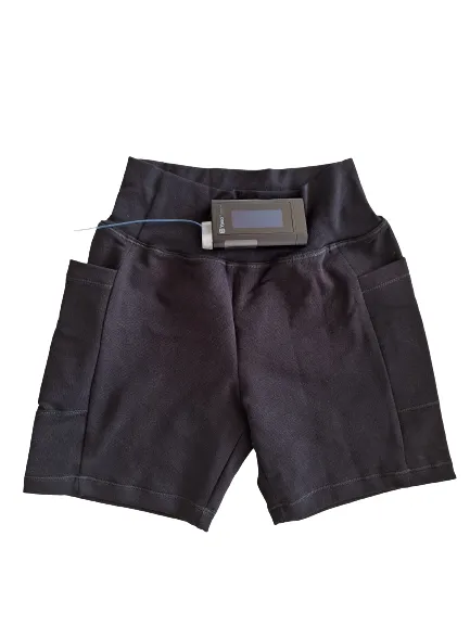 DIA kraťasy na pumpičku černé Unisex 134/140