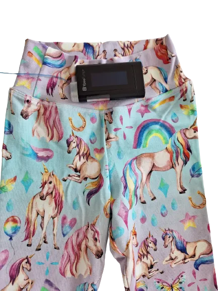 DIA legíny dívčí na pumpičku Unicorn vel. 116