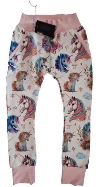 DIA tepláčky na pumpičku UNICORN vel. 122