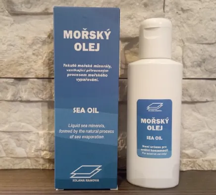 Mořský olej – tekuté mořské minerály, 100ml