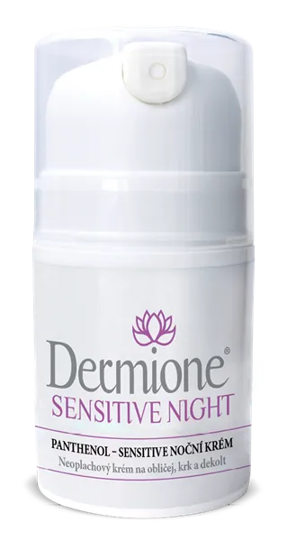 Dermione Sensitive Night Panthenol – Sensitive noční krém 50ml