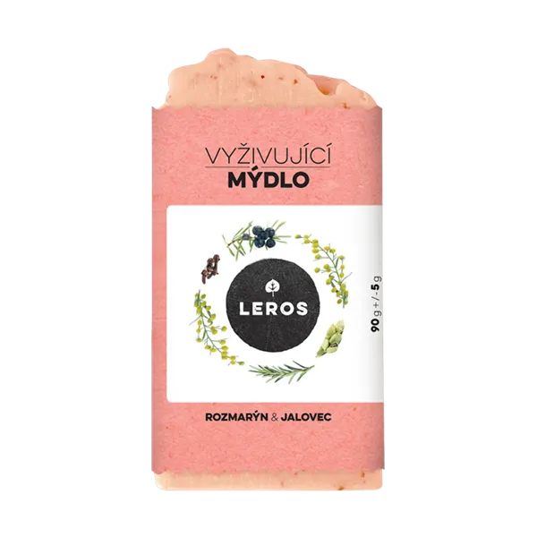 Leros Vyživující mýdlo rozmarýn & jalovec