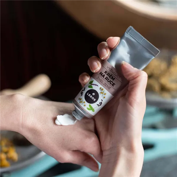 Leros Vyživující krém na ruce živel Země, 30ml