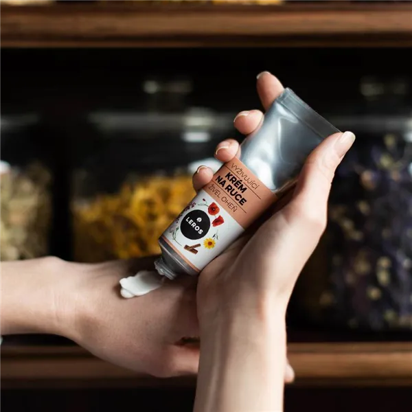 Leros Vyživující krém na ruce živel Oheň, 30ml