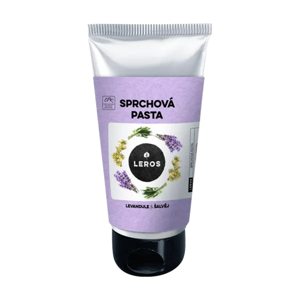 Leros Sprchová pasta Levandule & šalvěj 100ml