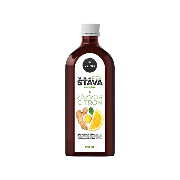 Šťáva Zázvor & Citron 100ml