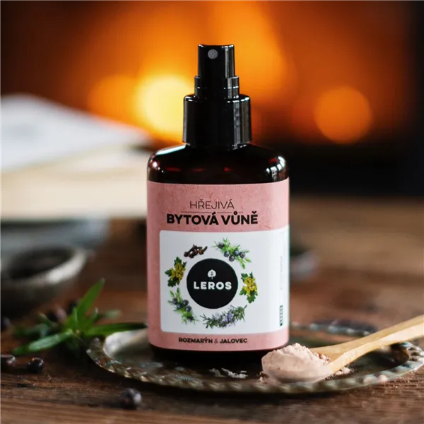 Leros Hřejivá bytová vůně rozmarýn a jalovec 100ml