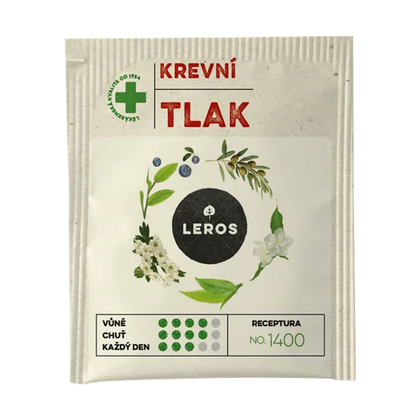 Leros čaj Krevní tlak 20ks nálevových sáčků
