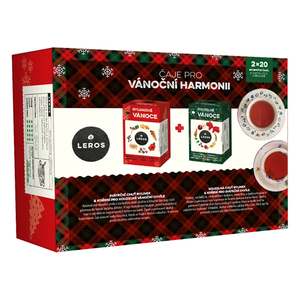 Leros Čaje pro Vánoční harmonii 6, 2x20 sáčků