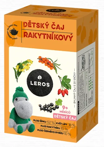 Leros Dětský čaj rakytníkový 20 sáčků