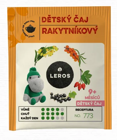 Leros Dětský čaj rakytníkový 20 sáčků