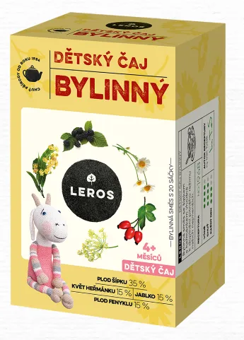 Leros Dětský čaj bylinný 20 sáčků