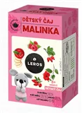 Leros Dětský čaj Malinka 20 sáčků