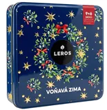 Leros voňavá zima 54 sáčků, plechová krabička