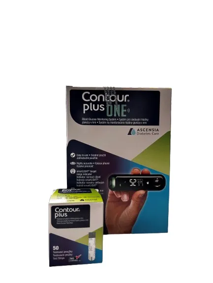 Startovací balíček - glukometr Contour Plus One + 55 ks testovacích proužků