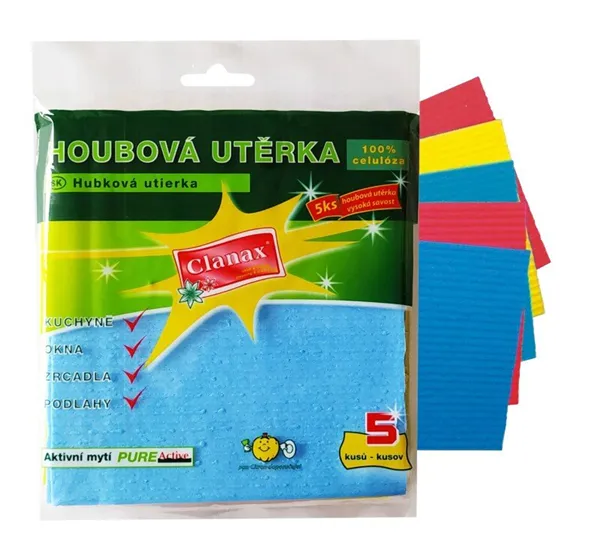 Houbové utěrka 5 ks