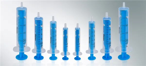 Injekční stříkačka 2-dílná, Luer, 2ml