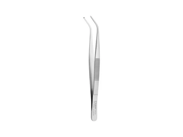 Daily Line dentální pinzeta, zahnutá, jemná, vel.3, 15 mm