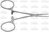 Mikro hemostatické kleště Hartmann rovné 1x2 zuby, 100 mm