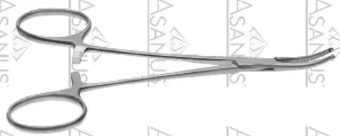 Kocher mosquito zahnutý, 120 mm