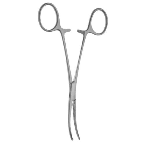 Kocher - Ochsner zahnutý, délka 140 mm