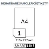 Samolepicí etikety - 210 x 297 mm, nenatírané