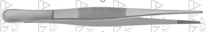 Pinzeta jemná, rovná, 160 mm