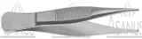 Chirurgická pinzeta standard, 115 mm