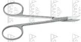 Chirurgické nůžky zahnuté, 110 mm