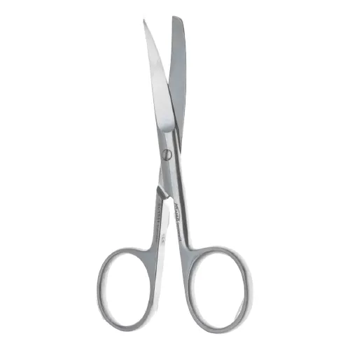 Nůžky chirurgické, zahnuté, tupé/ostré, délka 105 mm
