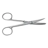Nůžky chirurgické, zahnuté, ostré/tupé, délka 115 mm