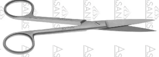 Chirurgické nůžky rovné ostré/tupé,155mm