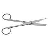 Nůžky chirurgické, zahnuté, ostré/tupé, délka 155 mm