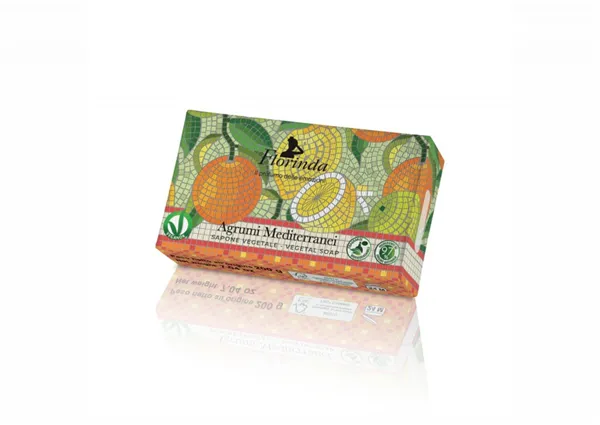 Florinda Rostlinné mýdlo Středomořské citrusové plody 200g