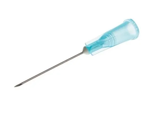 Jehla hypodermická 23G x 1 1/4, 0,60 x 30 mm, modrá