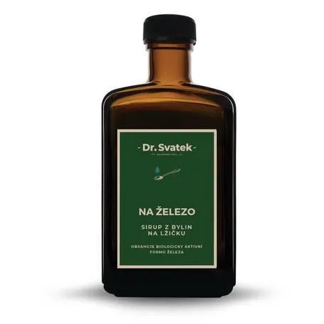 Dr.Svatek Sirup z bylin NA ŽELEZO 250 ml